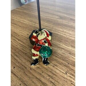 Christmas Santa Brooch